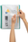 Marbig A4 20 Pocket Refillable Display Book, Clear Front, Green Backing AO2007204-DO