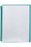 Marbig A4 20 Pocket Refillable Display Book, Clear Front, Green Backing AO2007204-DO