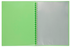 Marbig A4 20 Pocket Refillable Display Book, Translucent Lime Cover AO2007304