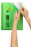 Marbig A4 20 Pocket Refillable Display Book, Translucent Lime Cover AO2007304