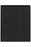 Marbig A4 3/25 Clearview Insert Cover Ringbinder, 3 D Ring - Black AO5403002B