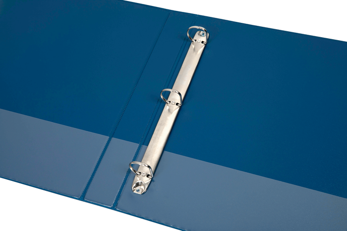 Marbig A4 3/25 Clearview Insert Cover Ringbinder, 3 D Ring - Blue AO5403001B