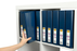 Marbig A4 3/38 Clearview Insert Cover Ringbinder - Blue AO5413001B