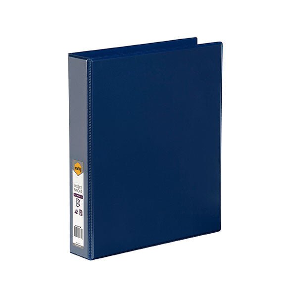 Marbig A4 3/38 Clearview Insert Cover Ringbinder - Blue AO5413001B