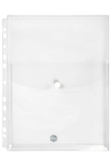 Marbig A4 Binder Document Wallet Top Opening Clear AO2025812