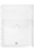 Marbig A4 Binder Document Wallet Top Opening Clear AO2025812