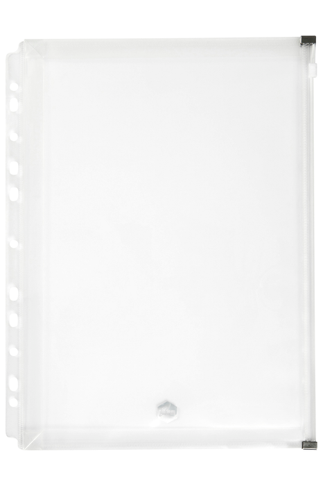 Marbig A4 Binder Wallet With Zip Closure Clear AO2025712
