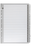 Marbig A4 Cardboard Indices/Divider, 1-31, Black/White AO35128F