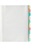 Marbig A4 Clear Polypropylene Pockets, 10 Tabs AO35081