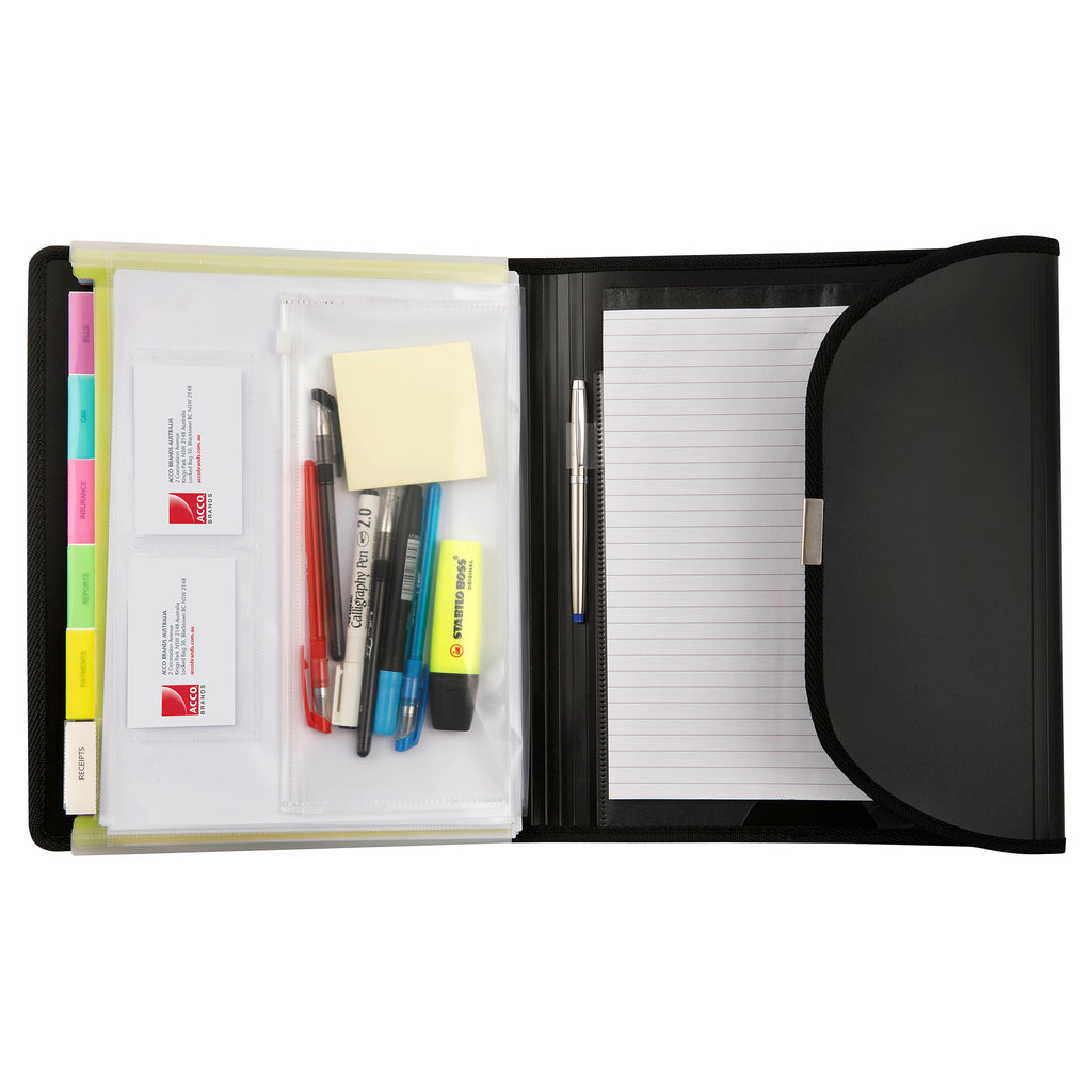Marbig A4 Compendium 5 Pockets | Compendiums & Satchels — Discount Office