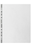 Marbig A4 Copysafe 50 Micron Clear Pockets With Silver Strip 100's pack AO25101