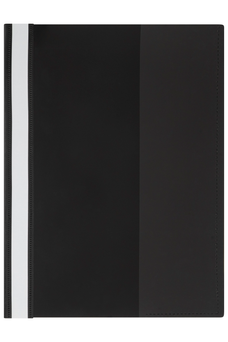 Marbig A4 Deluxe Flat File, Clear Front Cover, Black AO2002002