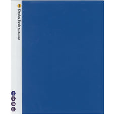 Marbig A4 Display Book 20 pocket Blue AO2003801