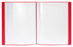 Marbig A4 Display Book 40 pocket Red AO2003903