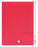 Marbig A4 Display Book 40 pocket Red AO2003903