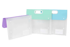 Marbig A4 Expanding Document Wallet, Assorted Colours, Pack of 10 AO1364099