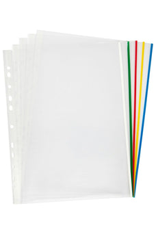 Marbig A4 Heavyweight Expanding Sheet Protectors, 10’s pack AO25200