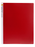 Marbig A4 Insert Cover Display Book 40 pocket Red AO2003603