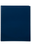 Marbig A4 Insert Cover Ring Binder, 25mm 4 D Rings, Blue AO5404001B