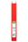 Marbig A4 Insert Cover Ring Binder, 25mm 4 D Rings, Red AO5404003B