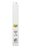 Marbig A4 Insert Cover Ring Binder, 25mm 4 D Rings, White AO5404008B