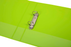 Marbig A4 Insert Cover Ring Binder, 38mm 2 D Rings, Lime AO5412004