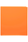 Marbig A4 Insert Cover Ring Binder, 38mm 2 D Rings, Orange AO5412006