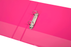Marbig A4 Insert Cover Ring Binder, 38mm 2 D Rings, Pink AO5412009