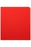 Marbig A4 Insert Cover Ring Binder, 38mm 2 D Rings, Red AO5412003B