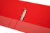 Marbig A4 Insert Cover Ring Binder, 38mm 2 D Rings, Red AO5412003B