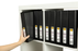 Marbig A4 Insert Cover Ring Binder, 38mm 4 D Rings, Black AO5414002B