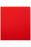 Marbig A4 Insert Cover Ring Binder, 38mm 4 D Rings, Red AO5414003B