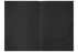 Marbig A4 Leathergrain Presentation Folders, Black, Pack of 20 AO1102102