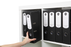 Marbig A4 Lever Arch File, Black AO63040P