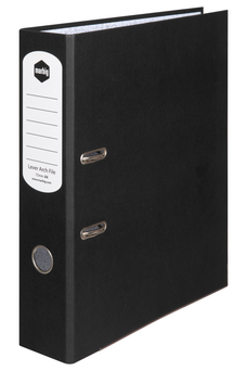 Marbig A4 Lever Arch File, Black AO63040P