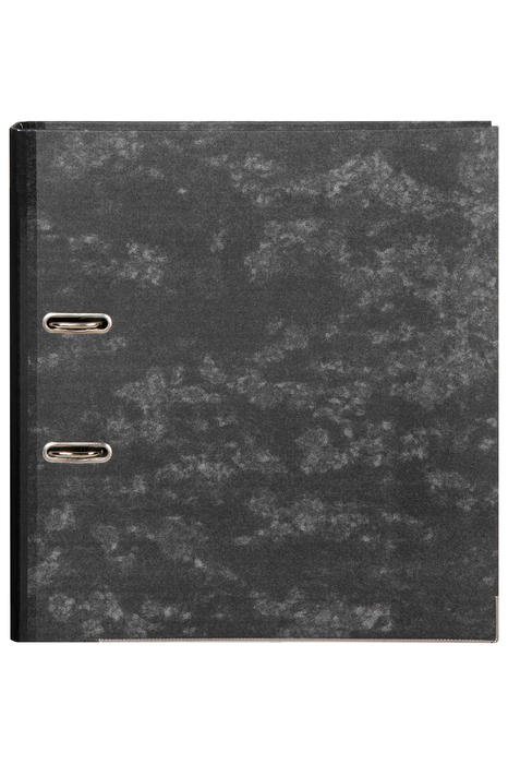 Marbig A4 Lever Arch File Half Arch Reinforced Spine Black AO63072M