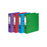 Marbig A4 Lever Arch File Hi Lites PE, Assorted Colours AO6602099