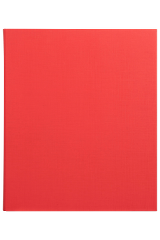 Marbig A4 PE Linen 25mm 3D Ring Binder, Red AO5023103