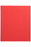 Marbig A4 PE Linen 25mm 3D Ring Binder, Red AO5023103