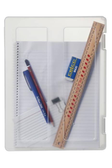 Marbig A4 Plastic Clear File Case AO22001