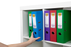 Marbig A4 Polyethylene (PE) Lever Arch File With Linen Finish Cover, Assorted Colours, Pack of 10 AO6601099