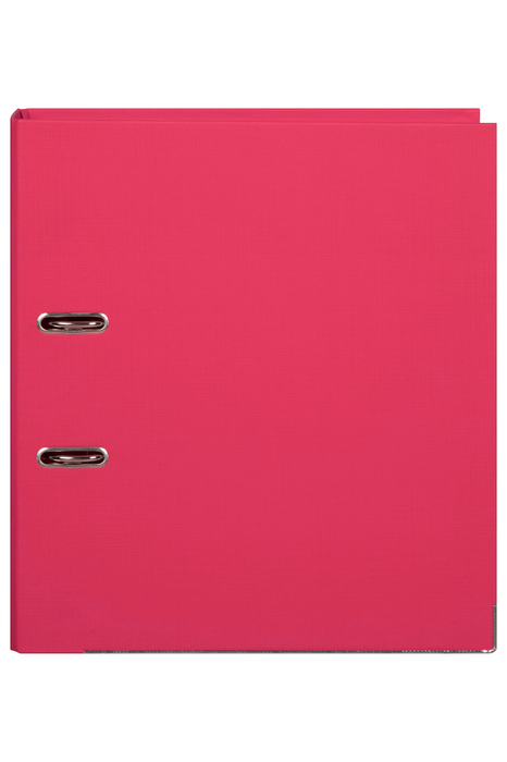 Marbig A4 Polyethylene (PE) Lever Arch File With Linen Finish Cover Coral AO6601029