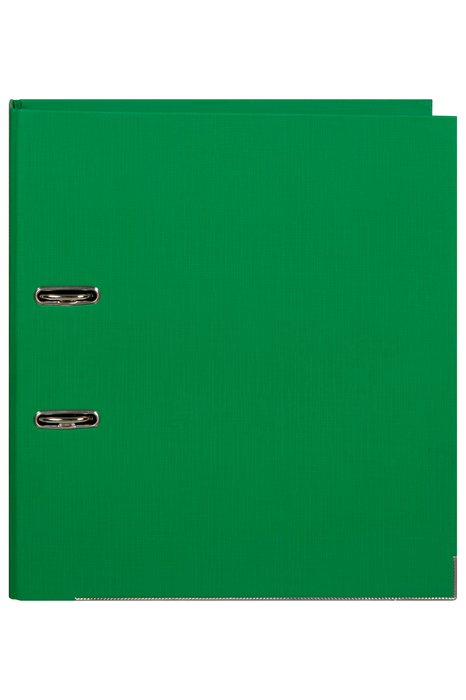 Marbig A4 Polyethylene (PE) Lever Arch File With Linen Finish Cover Green AO6601004