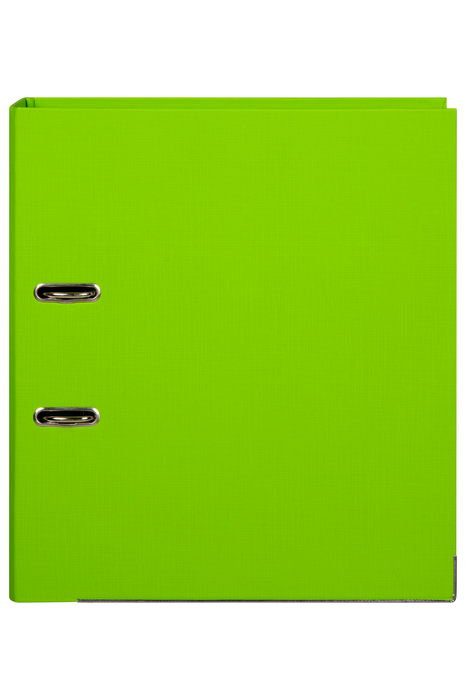Marbig A4 Polyethylene (PE) Lever Arch File With Linen Finish Cover Lime AO6601032