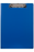 Marbig A4 Polypropylene Clipboard with Flap, Blue AO4300001