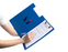 Marbig A4 Polypropylene Clipboard with Flap, Blue AO4300001