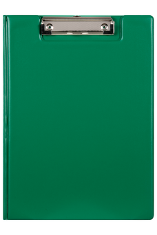 Marbig A4 Polypropylene Clipboard with Flap, Green AO4300004