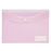 Marbig A4 Polypropylene Doculope Wallet, Assorted Pastel Colours x 12's pack AO2015098
