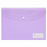 Marbig A4 Polypropylene Doculope Wallet, Assorted Pastel Colours x 12's pack AO2015098