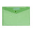 Marbig A4 Polypropylene Doculope Wallet, Green AO2015004
